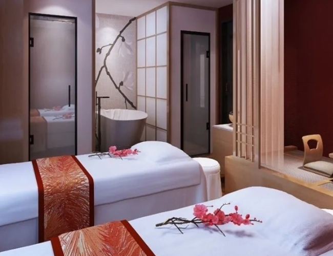 三亚高端会所桑拿环境展示（九）快乐驿站，体验水疗